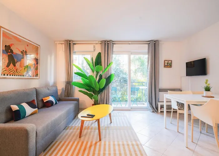 Apartment Le Soleil D'or 4 Pers Parking Wifi Nizza